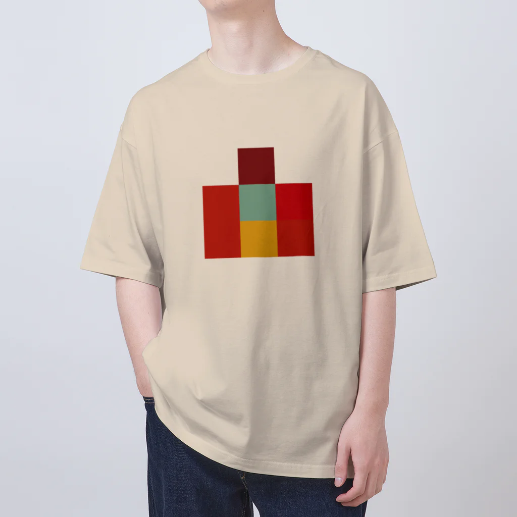 3×3 のドット絵のホアキンフェニックス - 3×3 のドット絵 Oversized T-Shirt