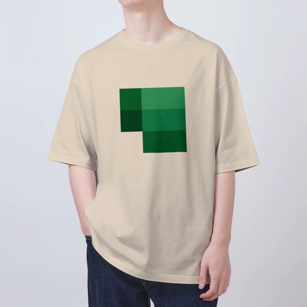 3×3 のドット絵の表計算ソフト - 3×3 のドット絵 Oversized T-Shirt