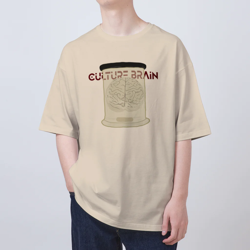 Culture Clubの[ Culture Club ] CULTURE BRAIN OS T-sh① Oversized T-Shirt