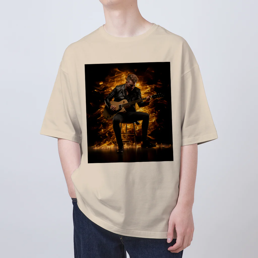 Phantom_Design_Studioのギタリスト Oversized T-Shirt