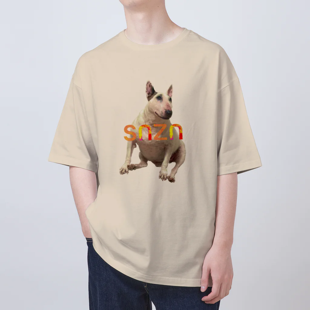 snznのsnzn_BullTerrier Oversized T-Shirt