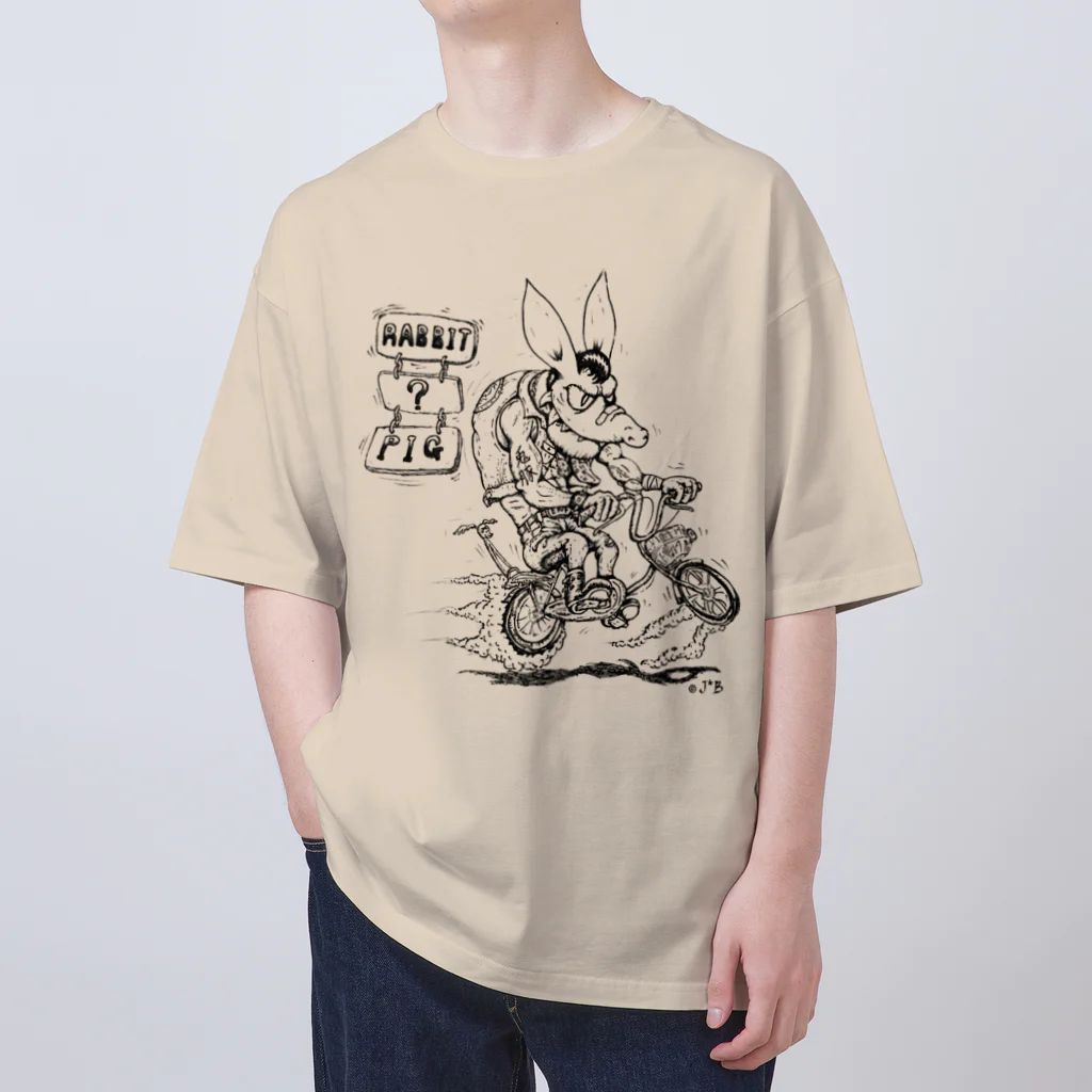 Lad Label co.の兎豚その１ オーバーサイズTシャツ