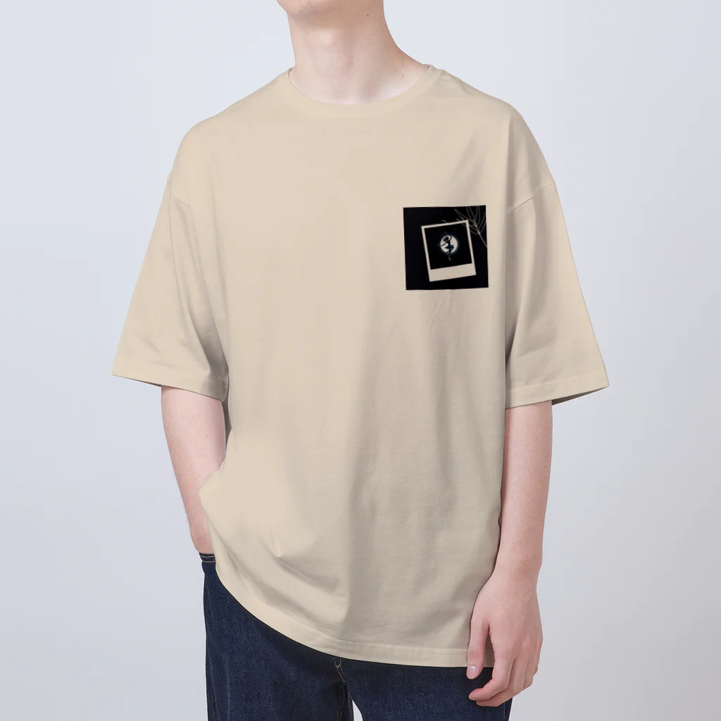 aoimocoのラブあんどピースで生きる子　photo Oversized T-Shirt