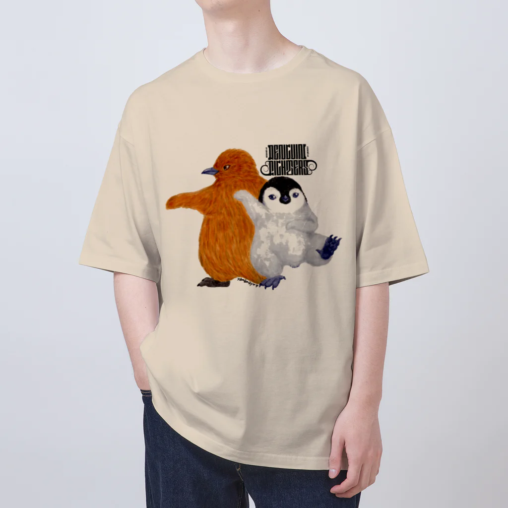 ヤママユ(ヤママユ・ペンギイナ)のPENGUIN FIGHTERS【Hina】 オーバーサイズTシャツ