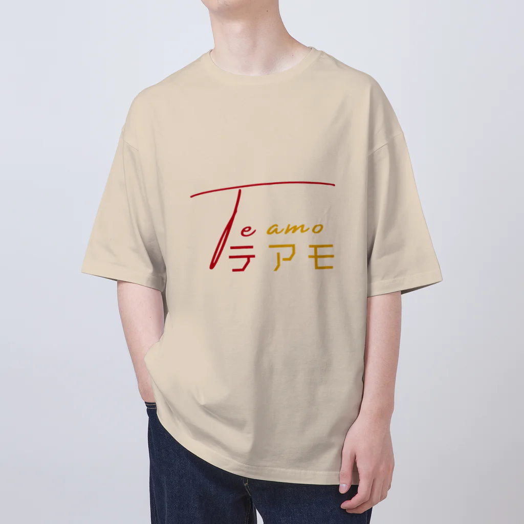 Man ANd I_OfficialのTe amo / テ アモ オーバーサイズTシャツ