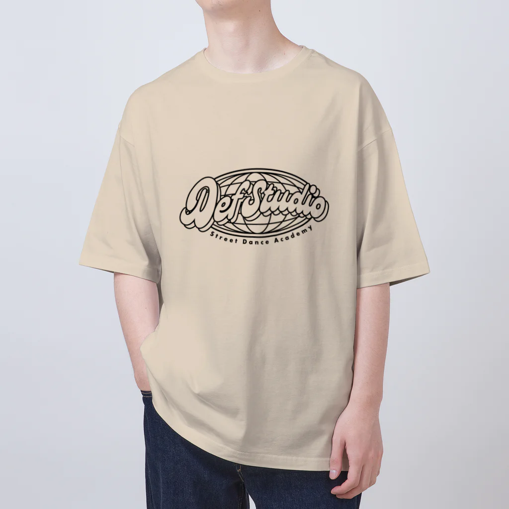 Def StudioのDef Studio LOGO Goods モノクロ Oversized T-Shirt