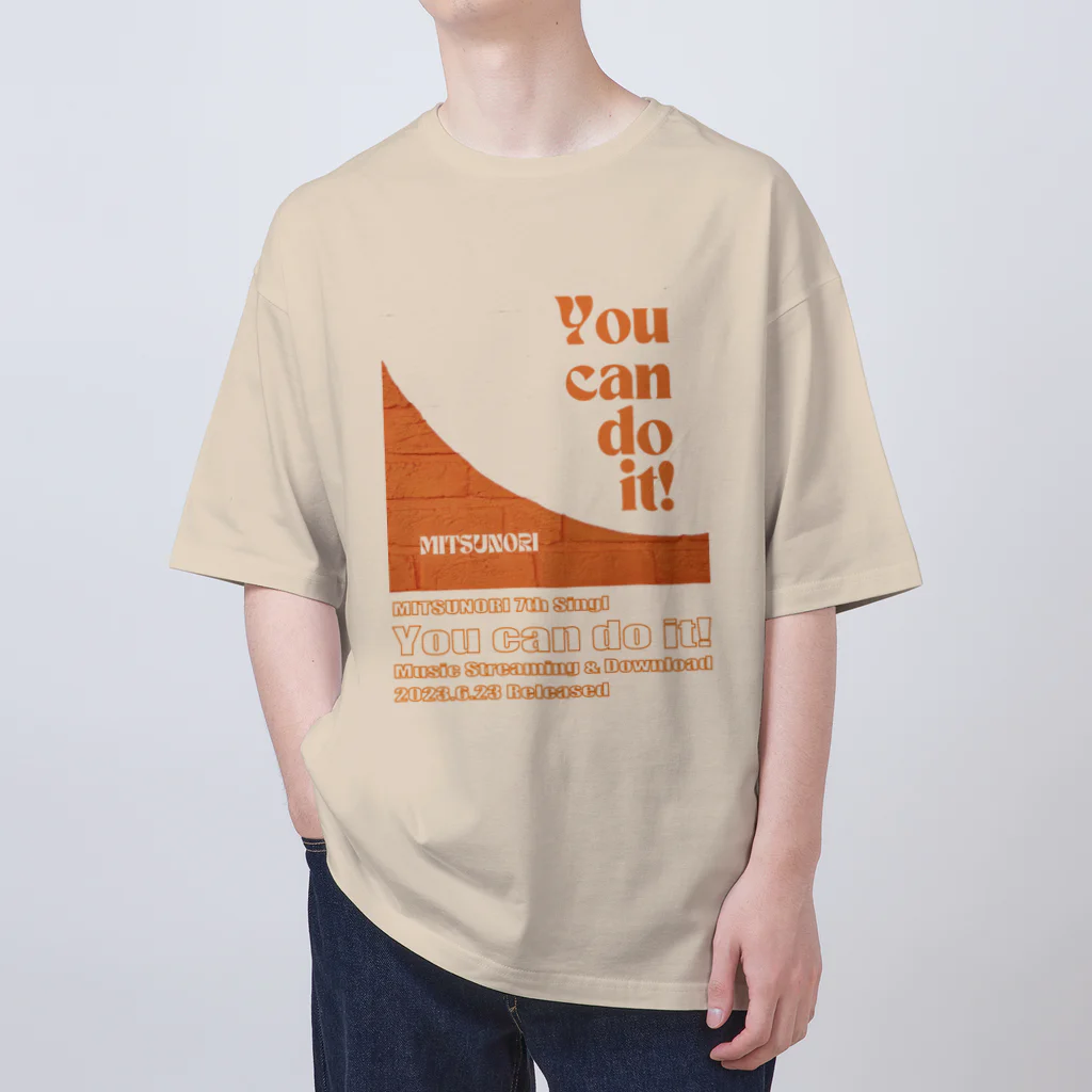 MITSUNORI OFFICIAL SHOPのYou can do it! オーバーサイズTシャツ