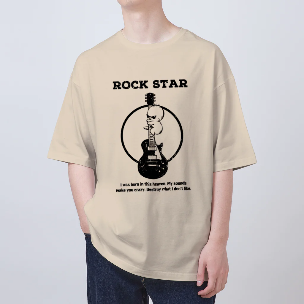 momosのROCK STAR (guitar) オーバーサイズTシャツ