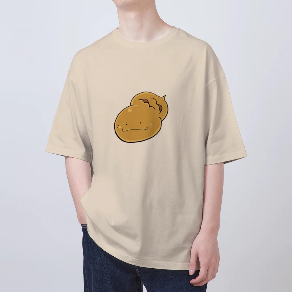 もふもふ堂のつちのこ オーバーサイズTシャツ