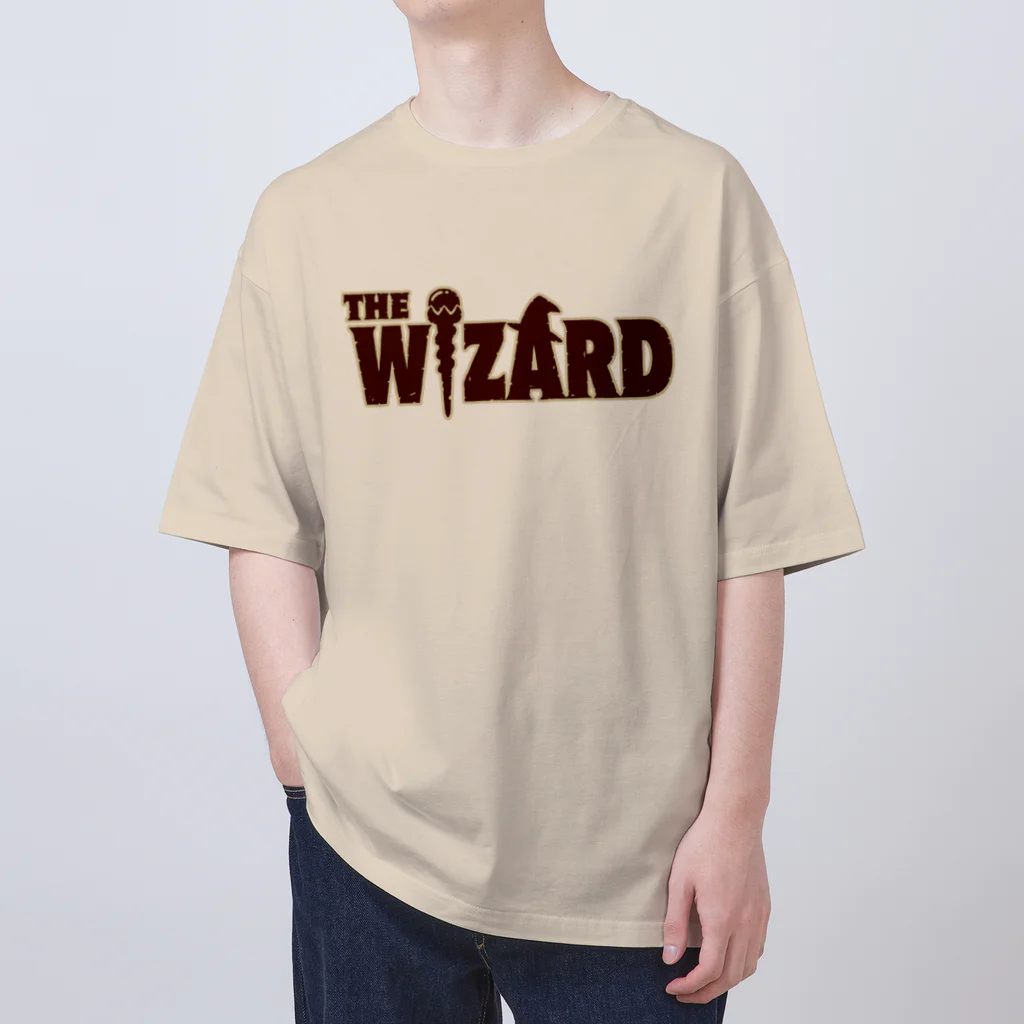 indigo_blue_moonのTHE WIZARD (魔法使い) ロゴ オーバーサイズTシャツ