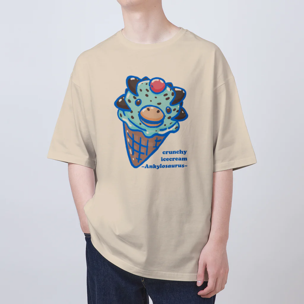 segasworksの恐竜アイスクリーム〜ザクザクアンキロサウルス〜 Oversized T-Shirt