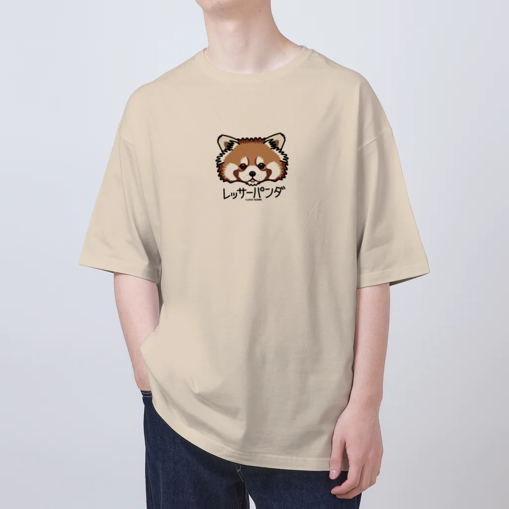 オガワユミエの09レッサーパンダ（キャラ） Oversized T-Shirt