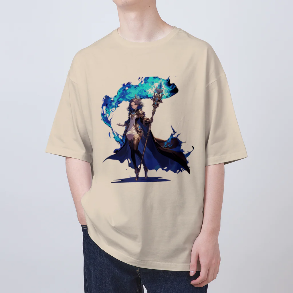 MistyStarkの青魔道士　－　blue mage　－ Oversized T-Shirt