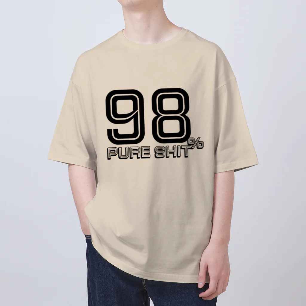 Architeture is dead.の98% Pure Shit Oversized T-Shirt