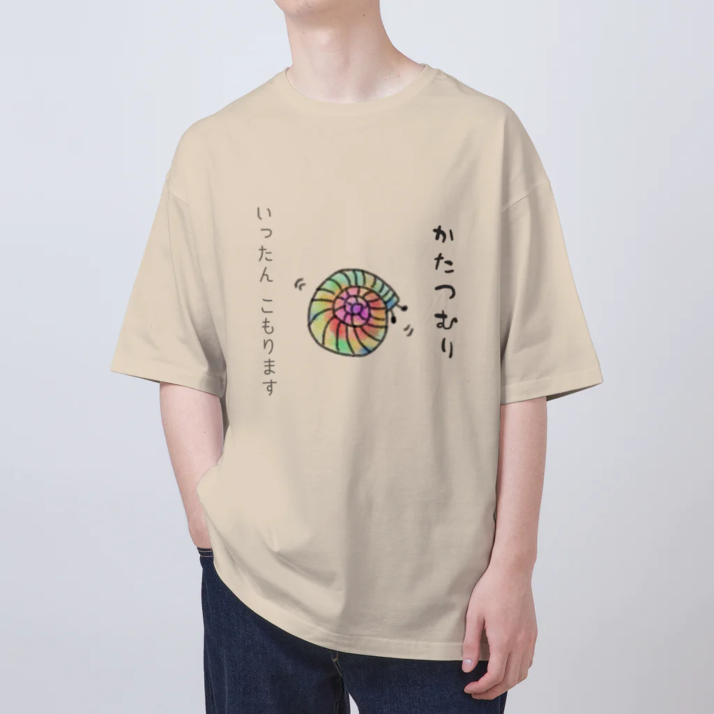 honoeのしんぼるず→かたつむりB オーバーサイズTシャツ