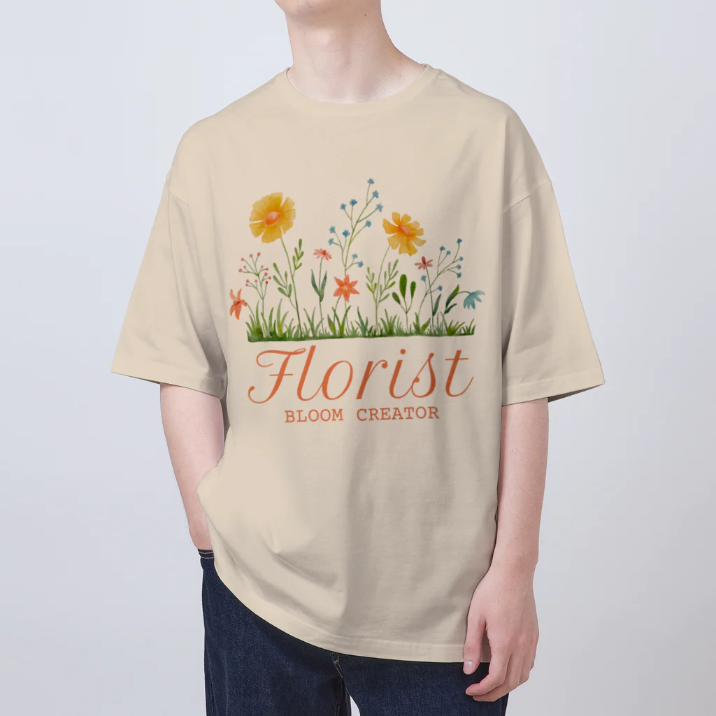 chataro123の花屋(Florist: Bloom Creator) オーバーサイズTシャツ