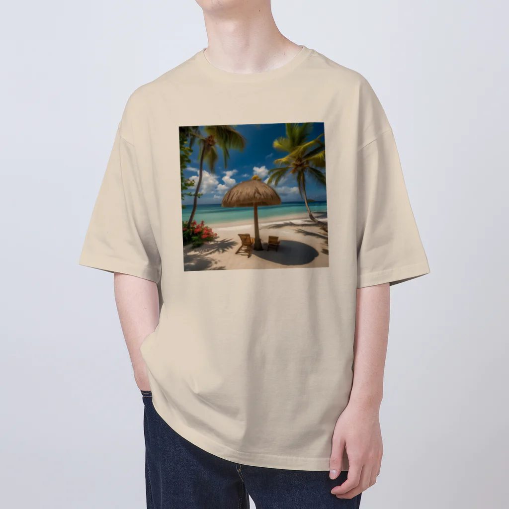 日本の風景 COOL JAPANの日本の風景:癒しの時間、Japanese scenery: Time of rest and relaxation Oversized T-Shirt