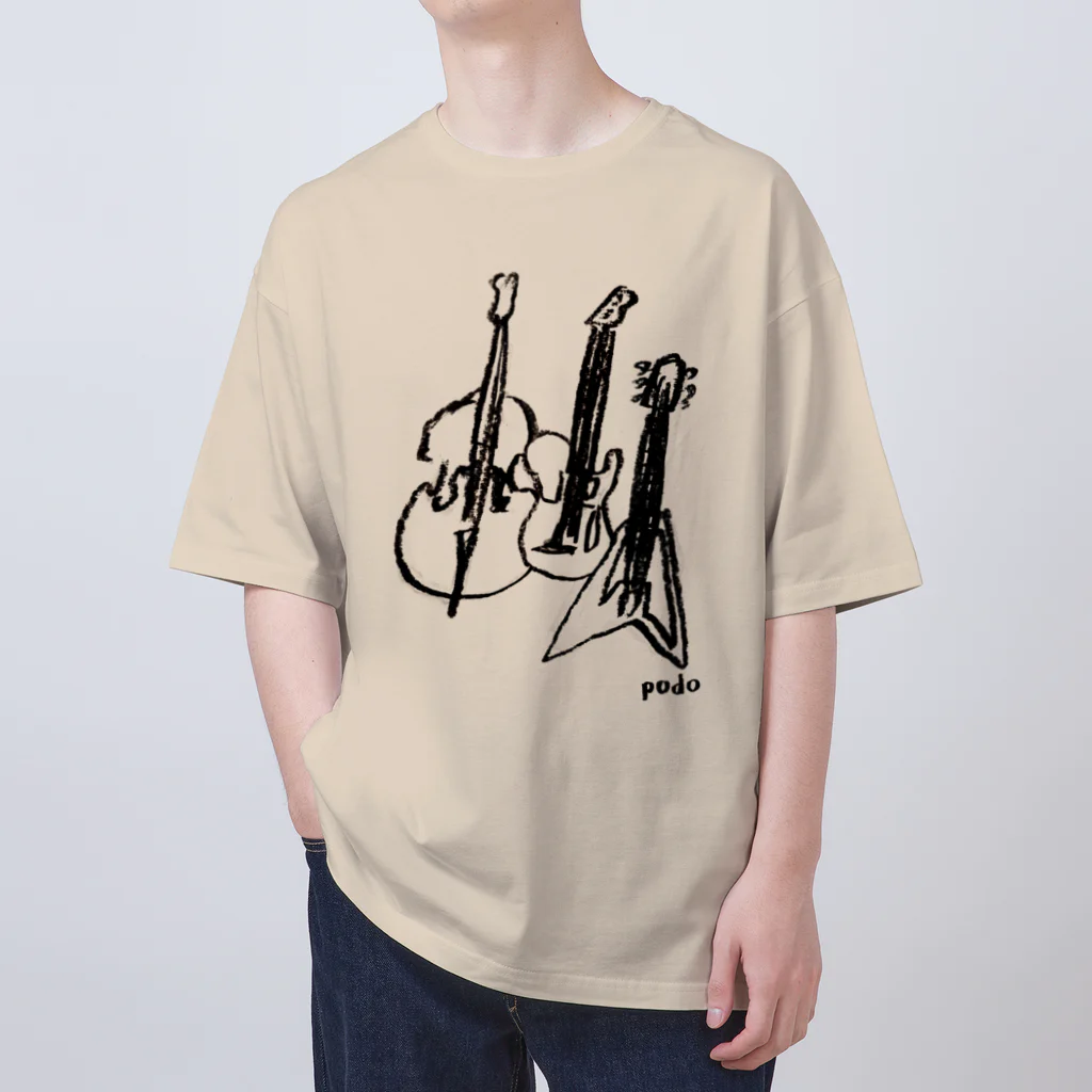 Momi Buncho Lab SHOPの楽器 Oversized T-Shirt