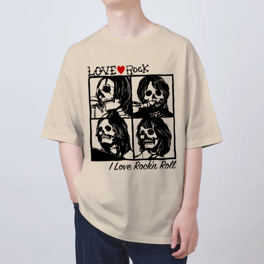 JOKERS FACTORYのLOVE ROCK Oversized T-Shirt