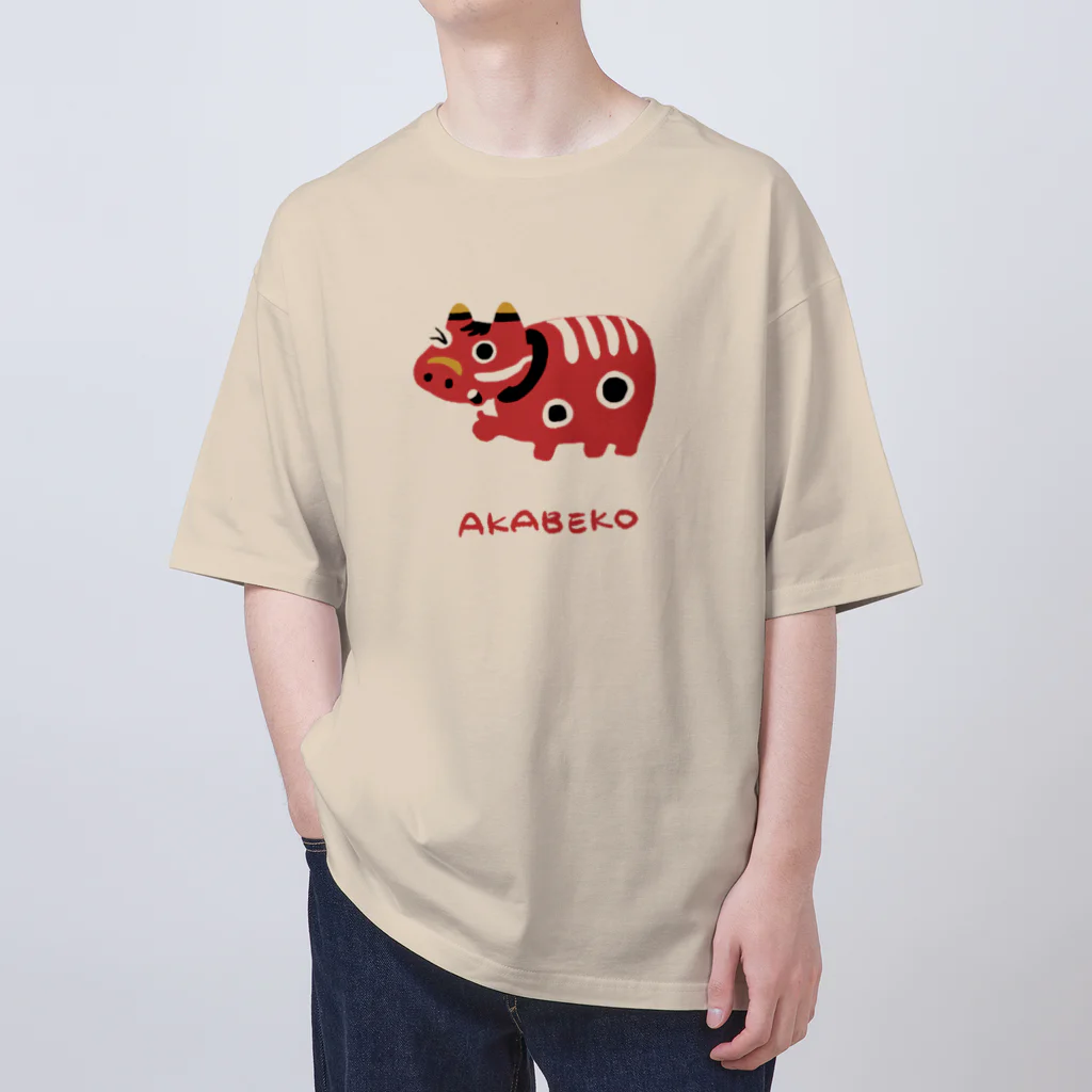 SU-KUのAKABEKO オーバーサイズTシャツ