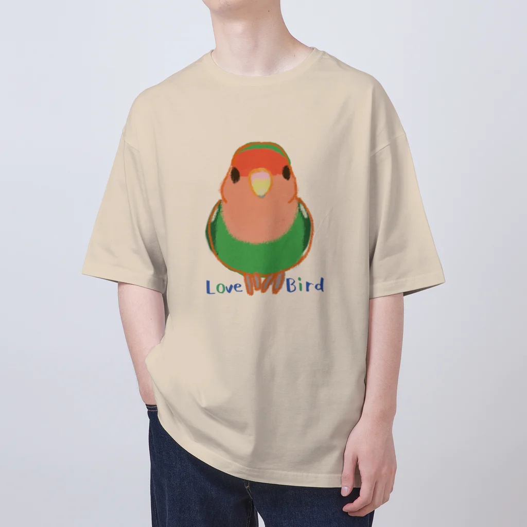 小桜森のコザクラインコ（ノーマル） オーバーサイズTシャツ