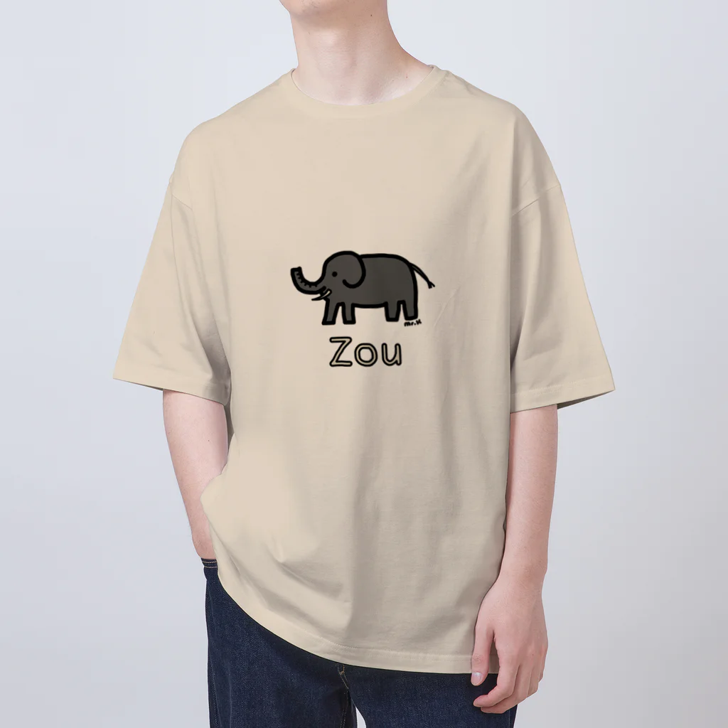 MrKShirtsのZou (ゾウ) 色デザイン オーバーサイズTシャツ