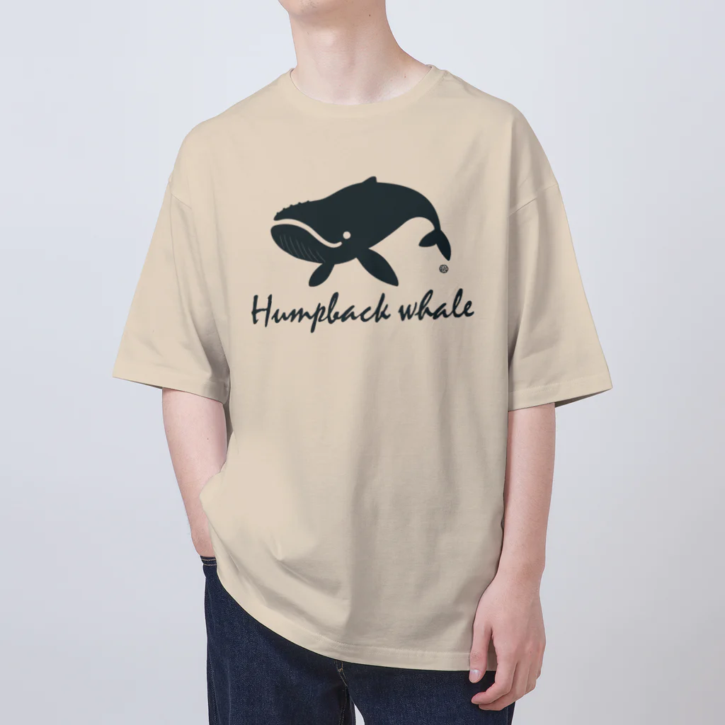 Atelier Pomme verte のHumpback whale22 オーバーサイズTシャツ