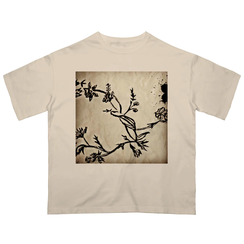 Anna’s galleryのAntique Japanesque オーバーサイズTシャツ