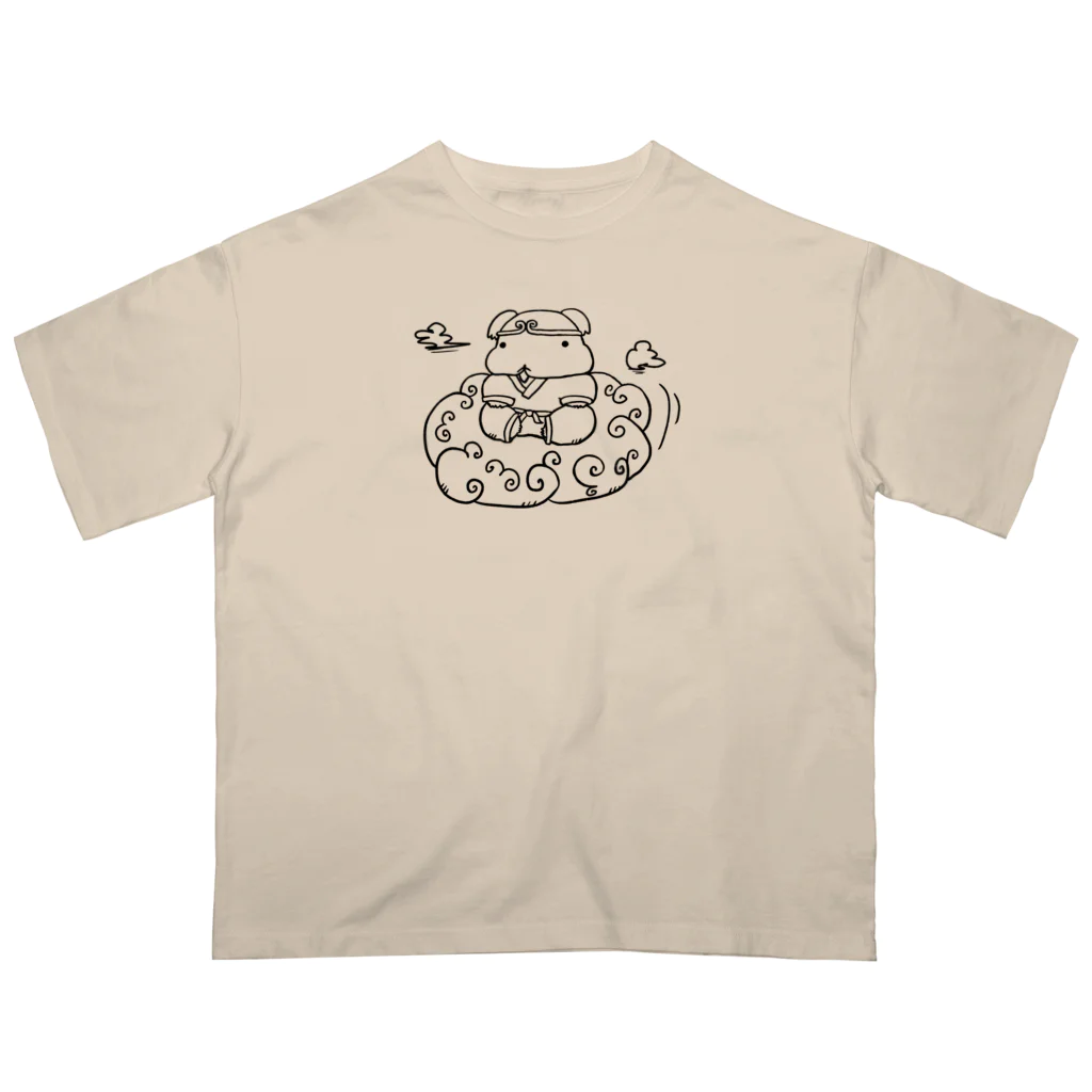 まるちょ屋のコアラの西遊記 Oversized T-Shirt