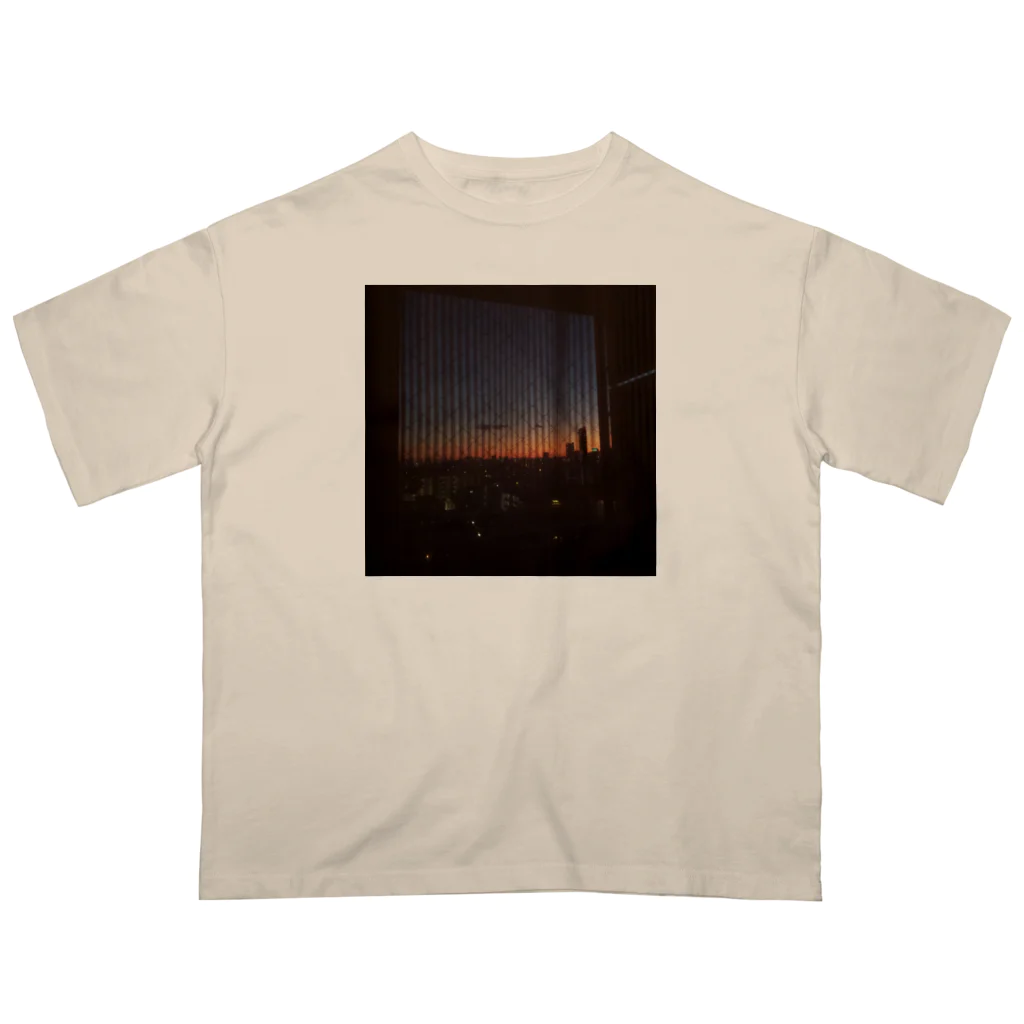 caの夕暮れ オーバーサイズTシャツ