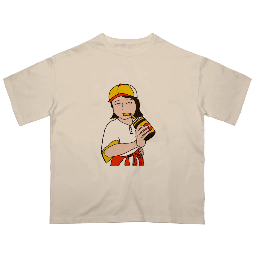 Calmman Styleの人魚の塩分補給 Oversized T-Shirt