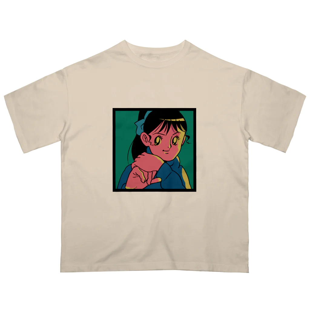 ハコベラのハコベラ　女の子 オーバーサイズTシャツ