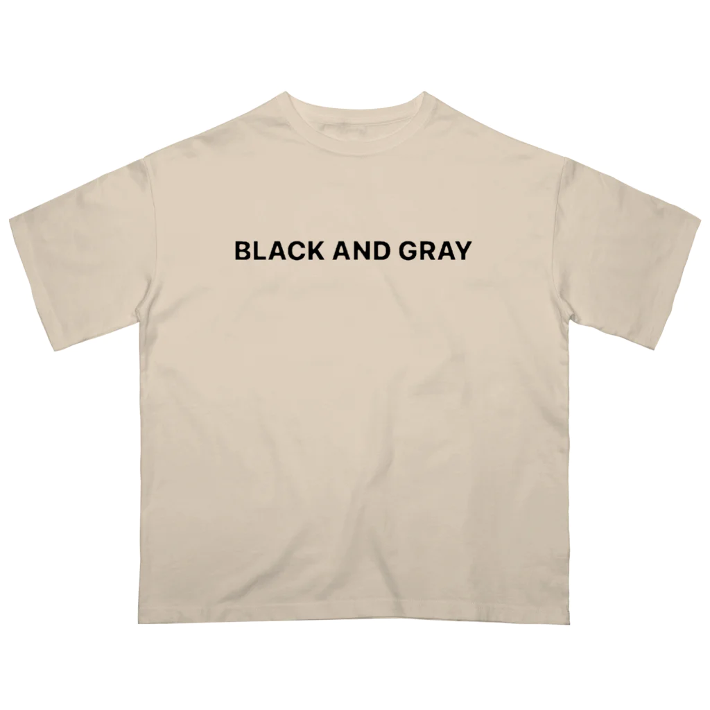 BLACK AND GRAYのBLACK AND GRAY Oversized T-Shirt