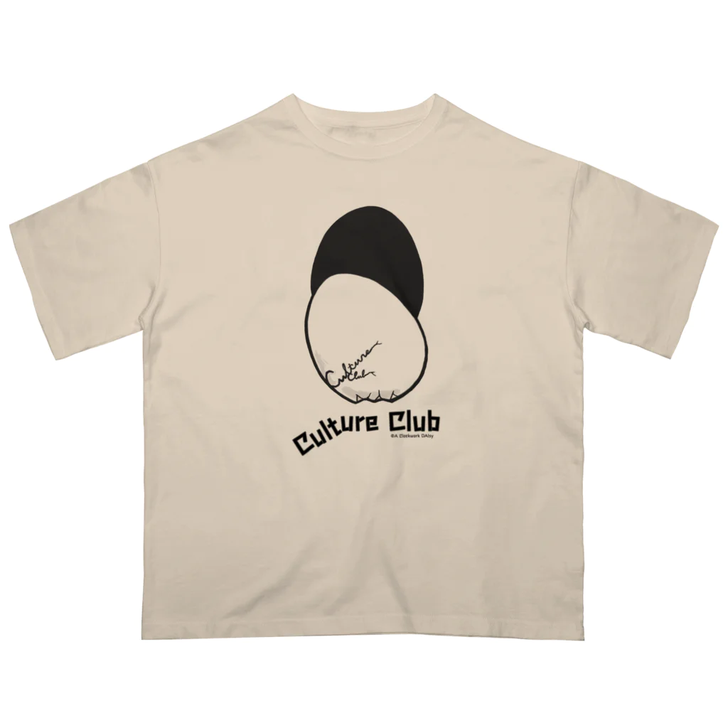 Culture Clubの[ Culture Club ] SLIP LOGO OS T-sh Oversized T-Shirt