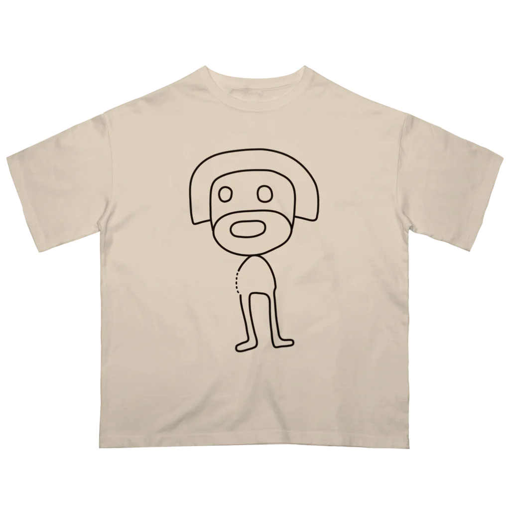 オノマトピアのナスカの地上絵（新発見） オーバーサイズTシャツ