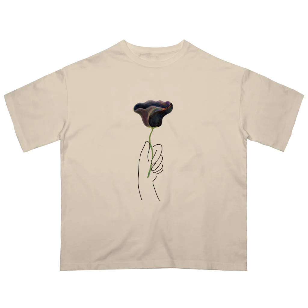 SAKURAI TomoのSHOPの星の花一輪 オーバーサイズTシャツ