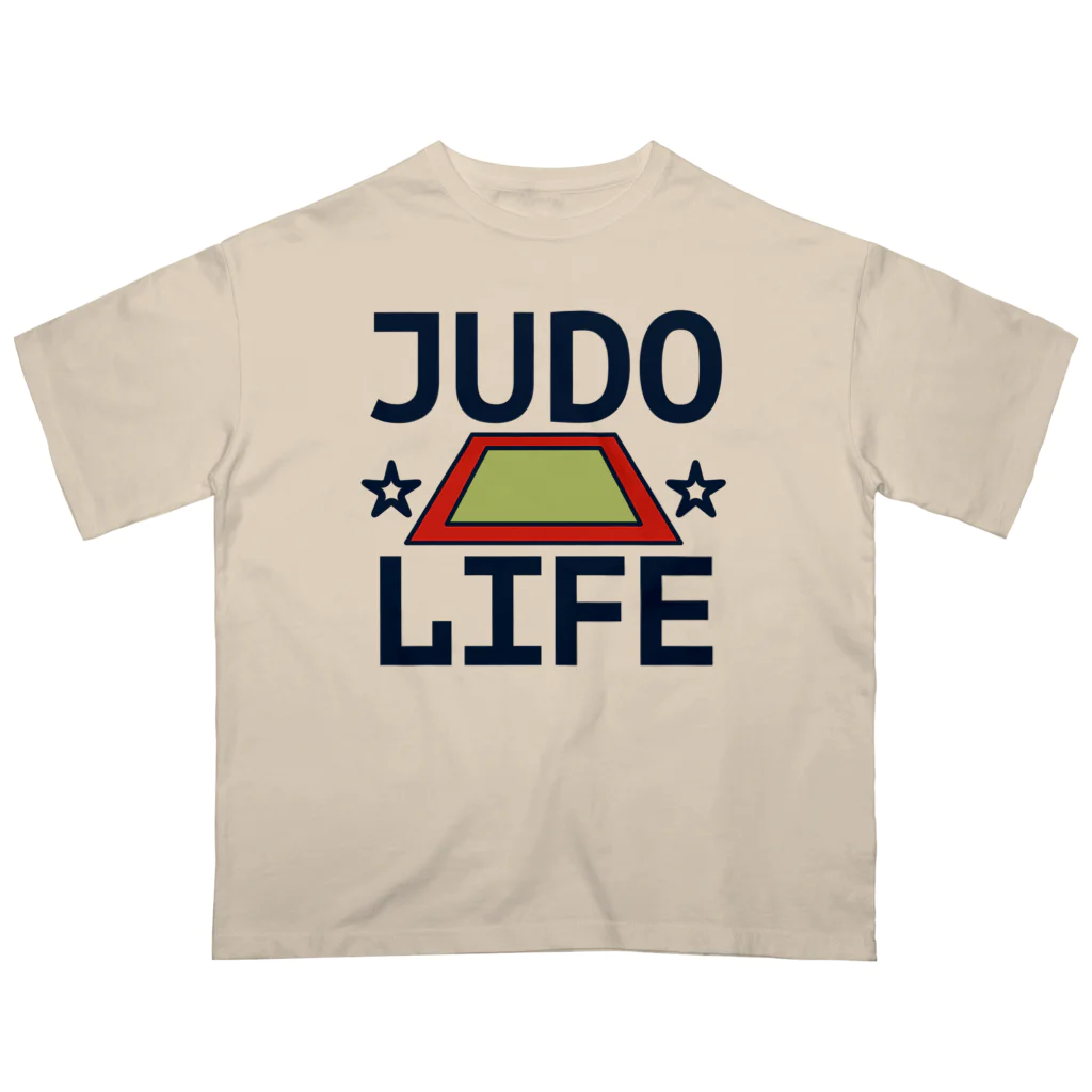 sports_tower スポーツタワーの柔道・JUDO・じゅうどう・グッズ・デザイン・武道・#Tシャツ・柔(やわら)の術・投げ技・固め技・当身技・格闘技・日本・柔術・男子・女子・かっこいい・かわいい・強靭・選手・柔よく剛を制す・世界・柔道場 オーバーサイズTシャツ