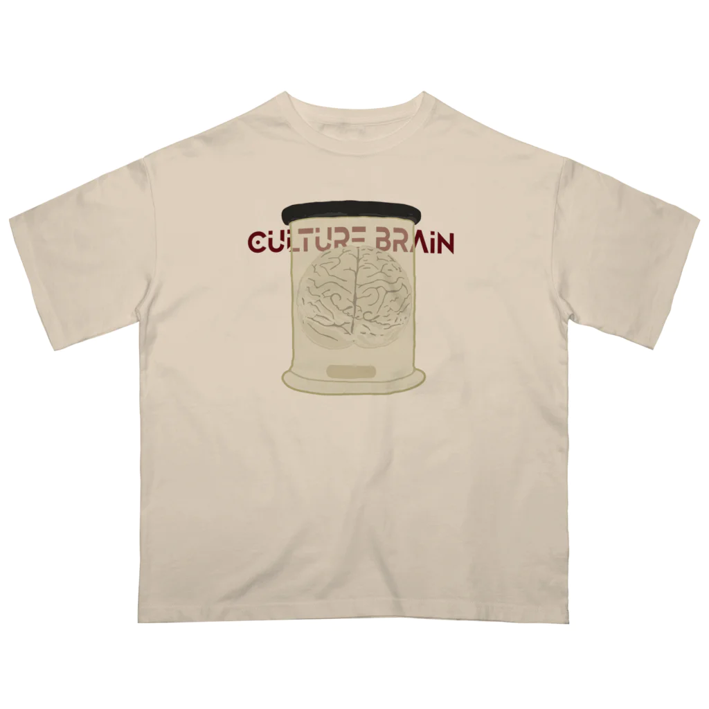 Culture Clubの[ Culture Club ] CULTURE BRAIN OS T-sh① Oversized T-Shirt