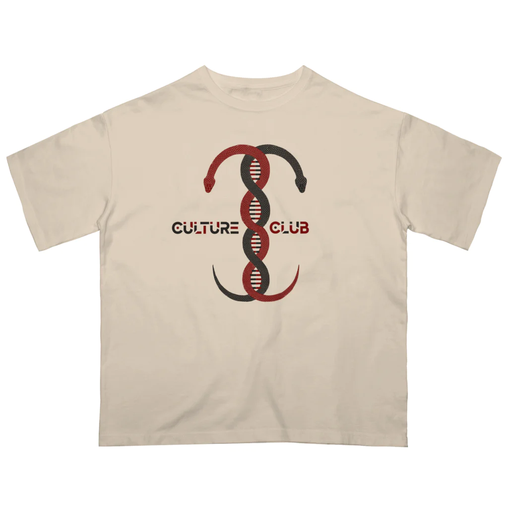 Culture Clubの[ Culture Club ] ουροβóρος genome OS T-sh② オーバーサイズTシャツ