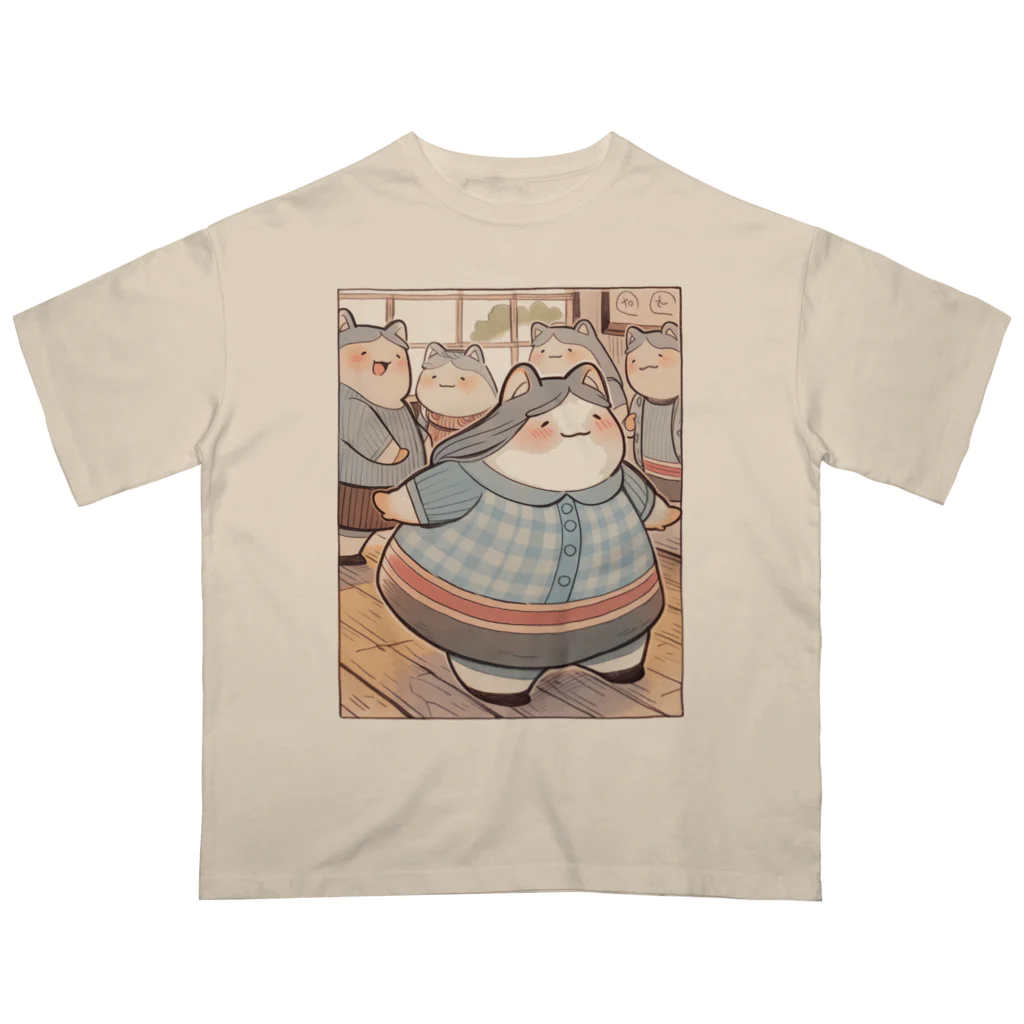 たゆたゆの私はまだ大丈夫 オーバーサイズTシャツ