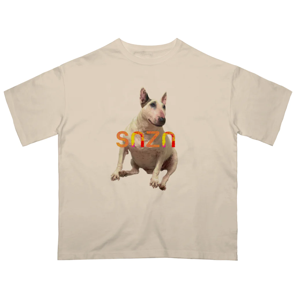 snznのsnzn_BullTerrier Oversized T-Shirt