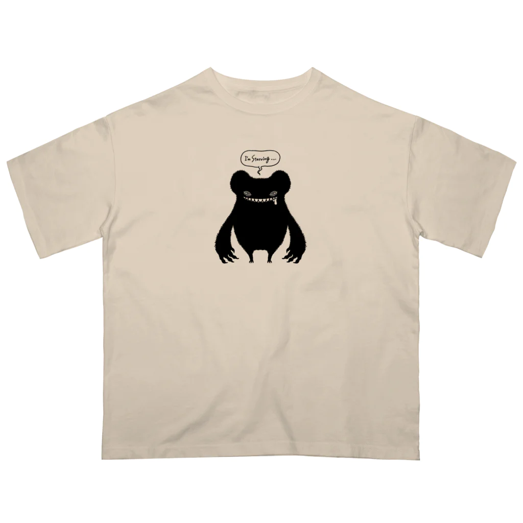 Wooperの腹ペコモンスター Oversized T-Shirt