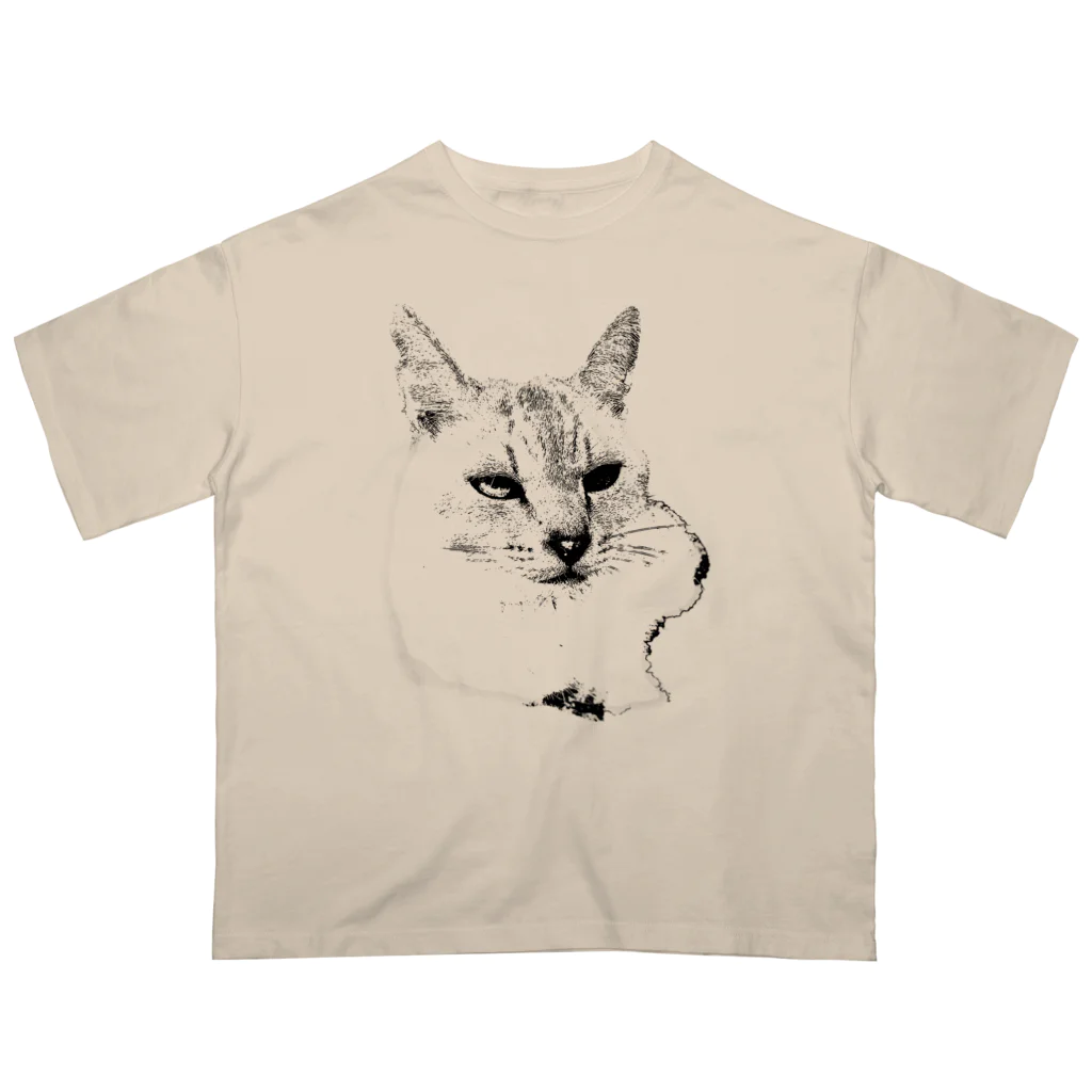 NIYAGO/NIYAGOのまろにゃんＴ2 オーバーサイズTシャツ