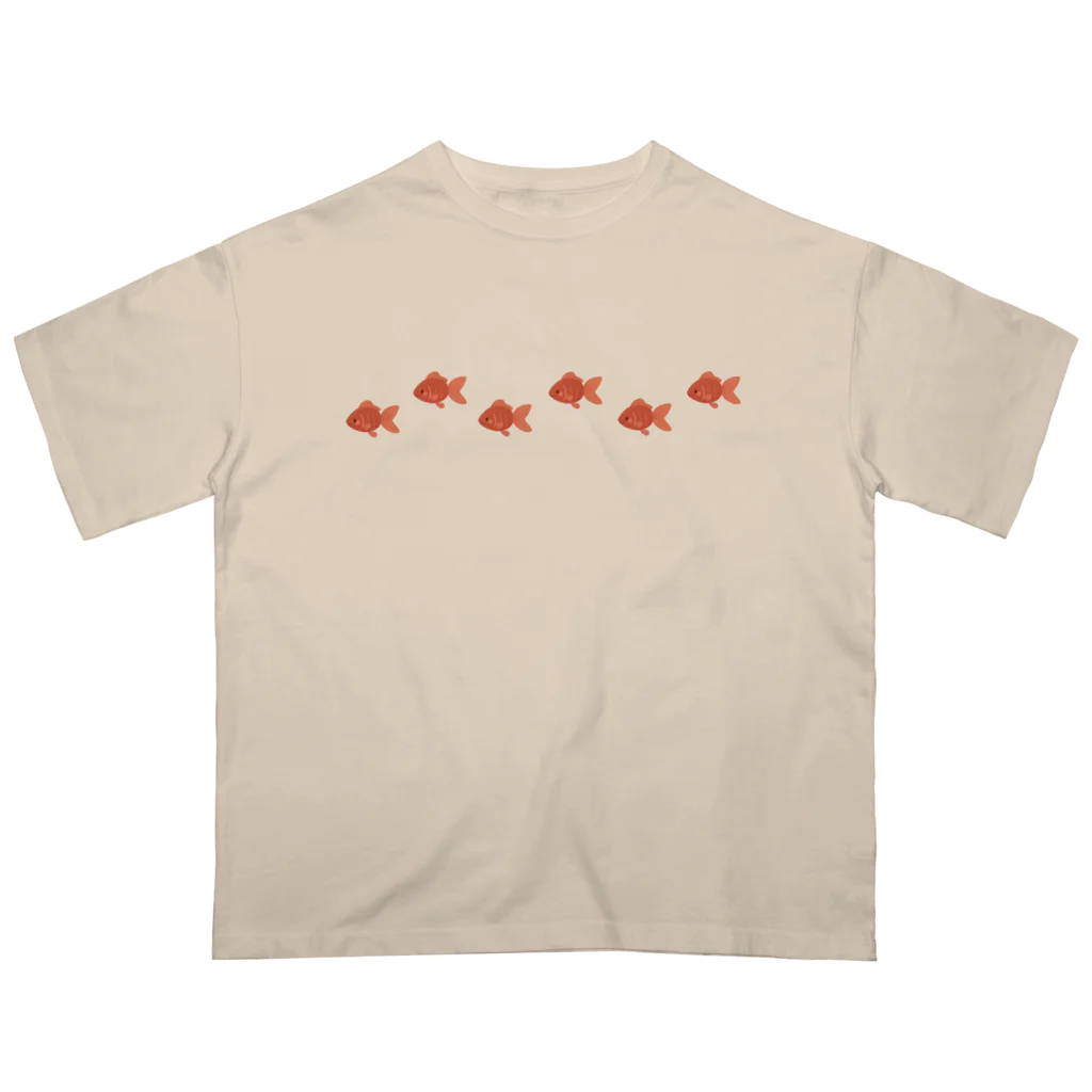 レタ(LETA)のすいーっと金魚 オーバーサイズTシャツ