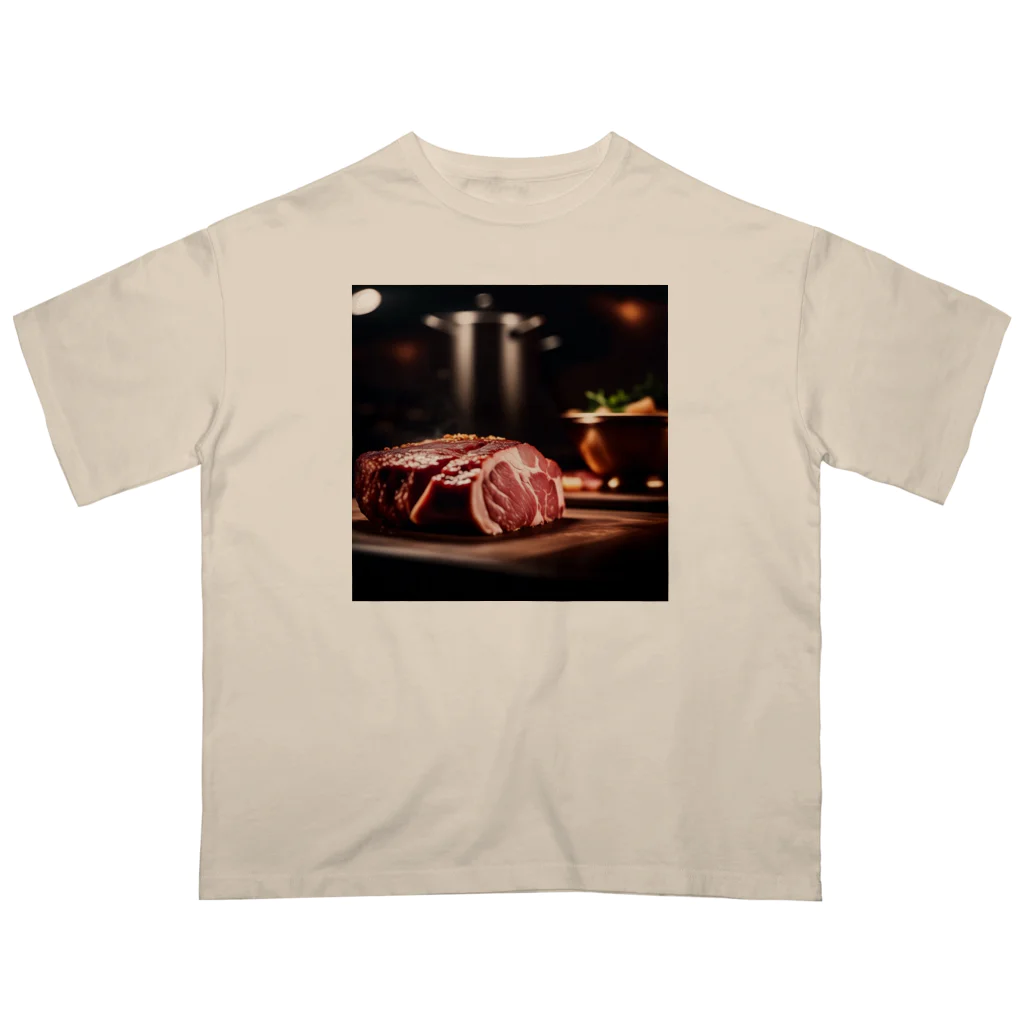 Thumugi-の塊肉 オーバーサイズTシャツ