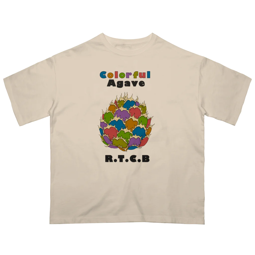 Rints_co_boのカラフルアガベ オーバーサイズTシャツ