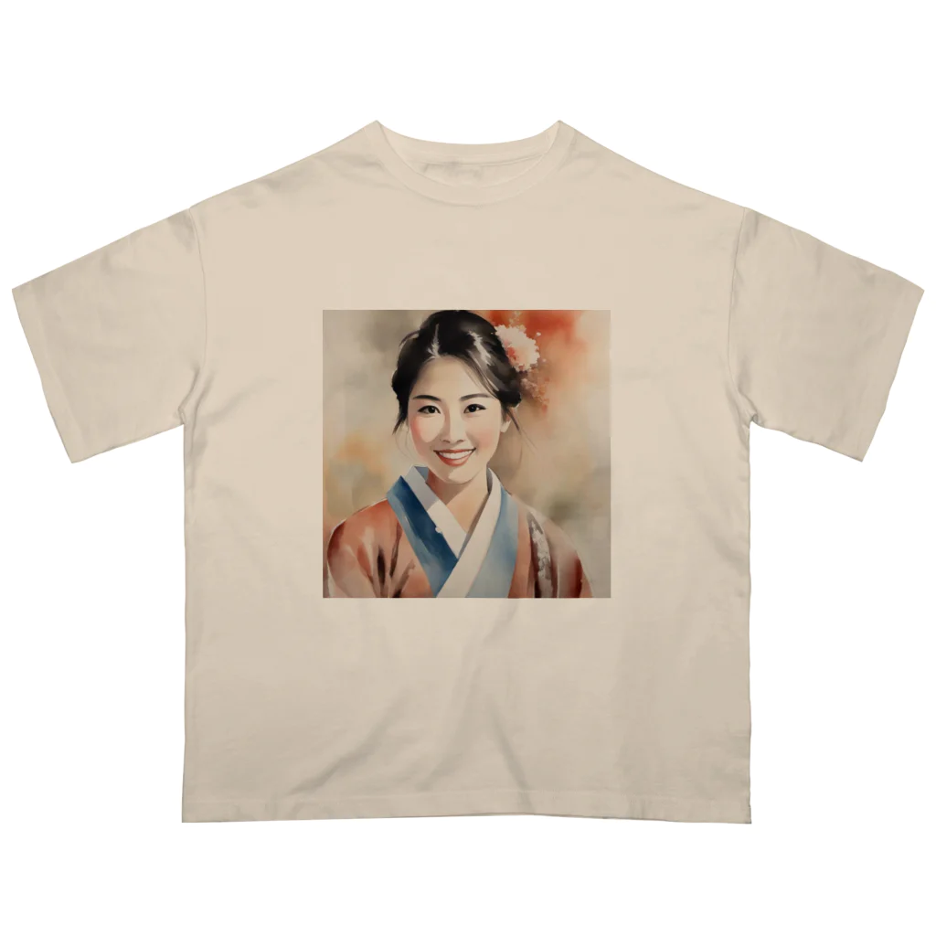 MistyStarkの日本人女性 ヴィンテージ オーバーサイズTシャツ