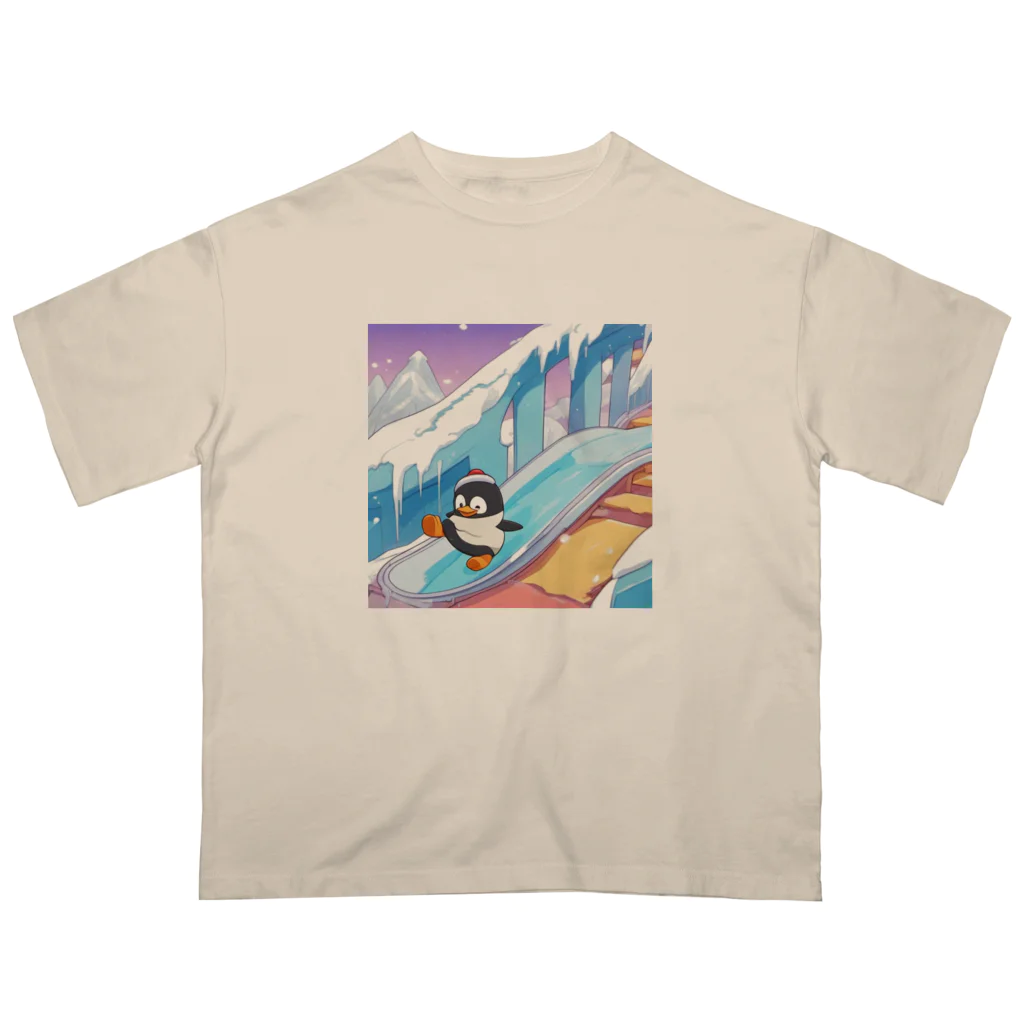 MistyStarkのペンギンスライダー オーバーサイズTシャツ