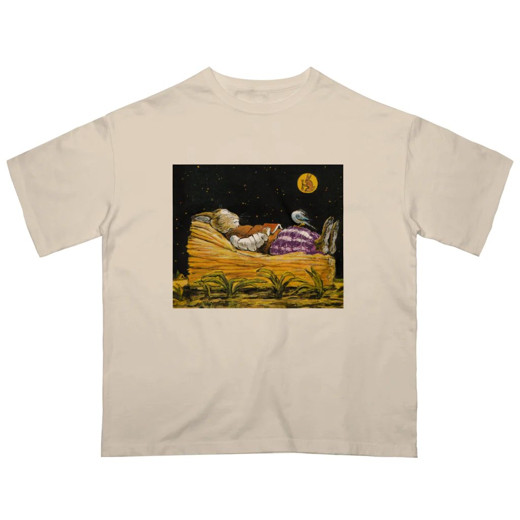 心の森ミュージアム　遊童館の星降る夜　b Oversized T-Shirt