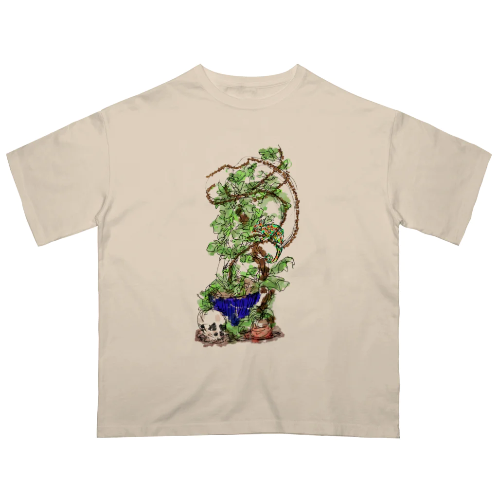 JapaneseArt Yui Shopの自然体 Oversized T-Shirt